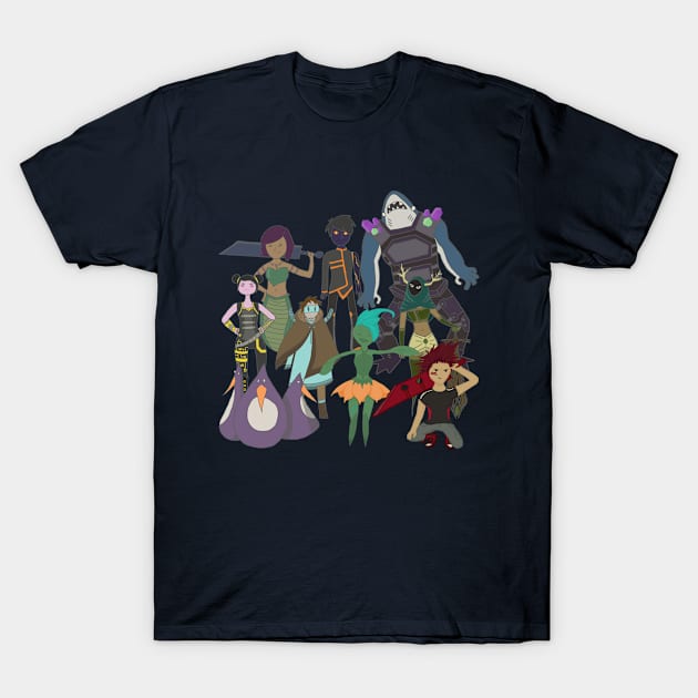 The Crew T-Shirt by Lobot5656